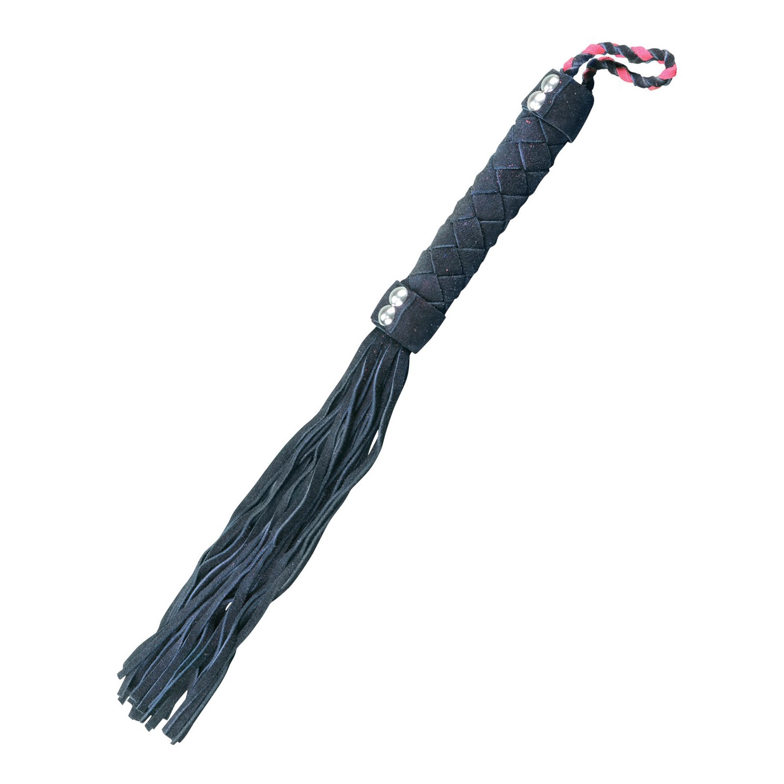 Plesur 15" Leather Flogger for Sensual Impact Play