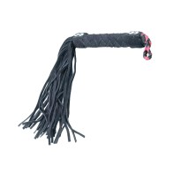 Flogger de Cuero Plesur de 15" para Juego de Impacto Sensorial