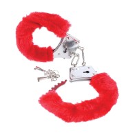 Fetish Fantasy Beginner's Furry Cuffs - Red