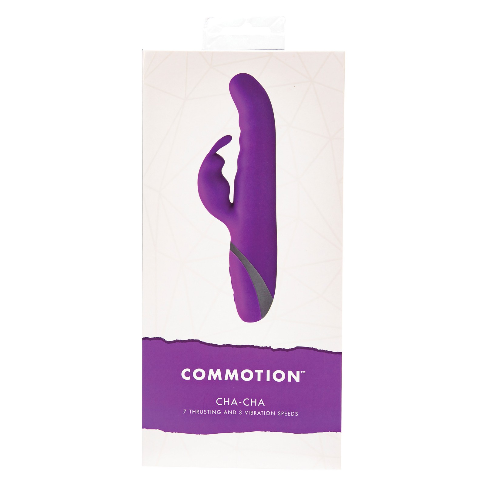 Commotion Cha Cha - Ciruela - Vibrador Potente