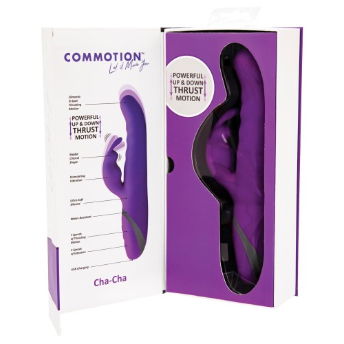 Commotion Cha Cha - Ciruela - Vibrador Potente