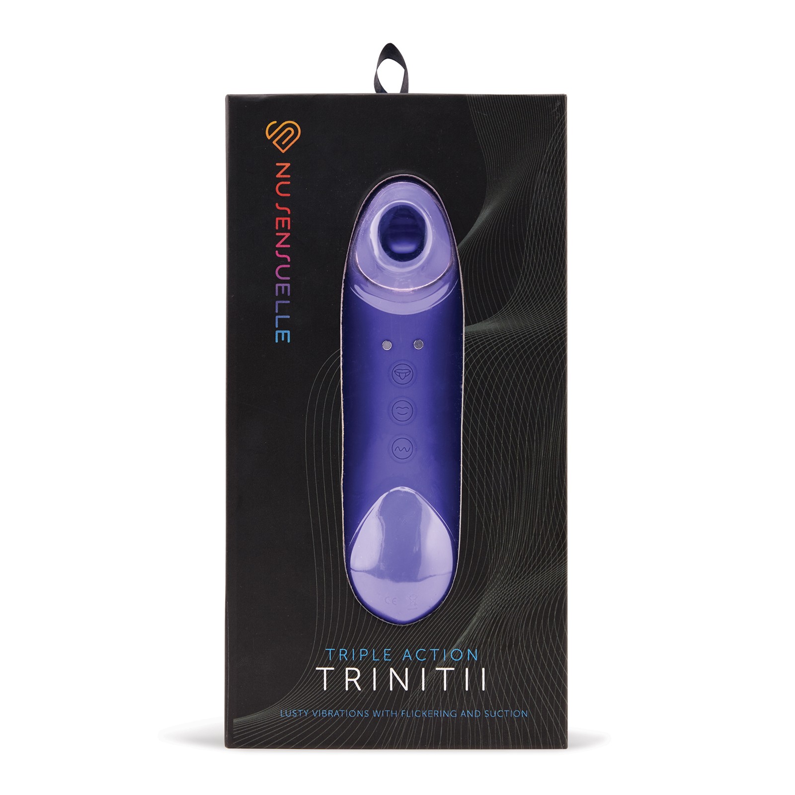 Nu Sensuelle Trinitii Tongue Vibe Ultra Violet