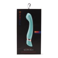 Vibrador Nu Sensuelle Geminii XLR8 Punto G Azul Eléctrico