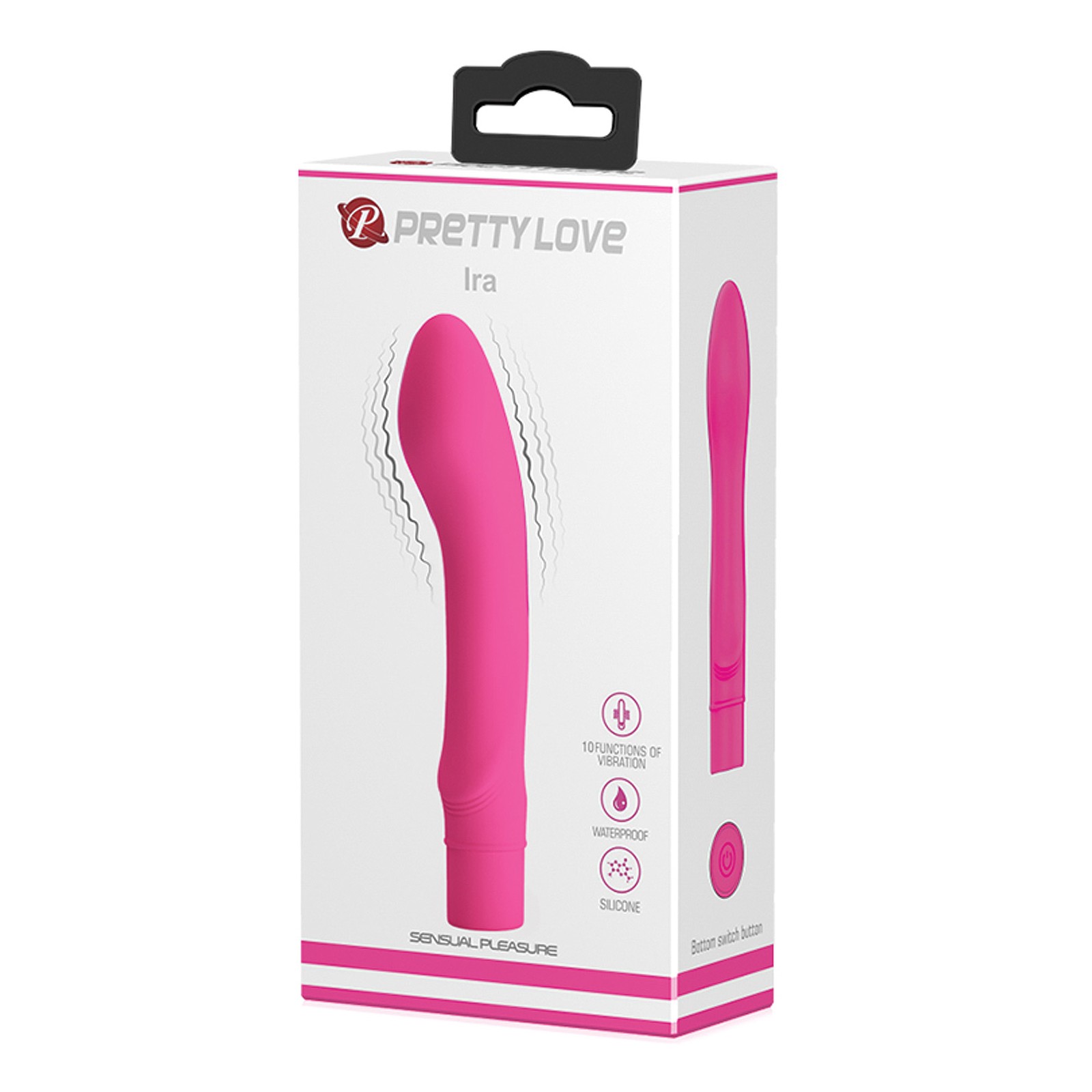 Vibrador Pretty Love Ira 10 Funciones - Fucsia