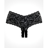 Adore Candy Apple Panty - Black