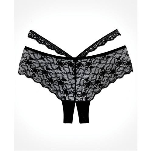 Panty Adore Heartbreaker Negro O/S