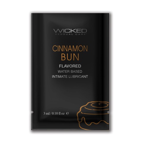 Wicked Aqua Water Based Lubricant - Cinnamon Bun