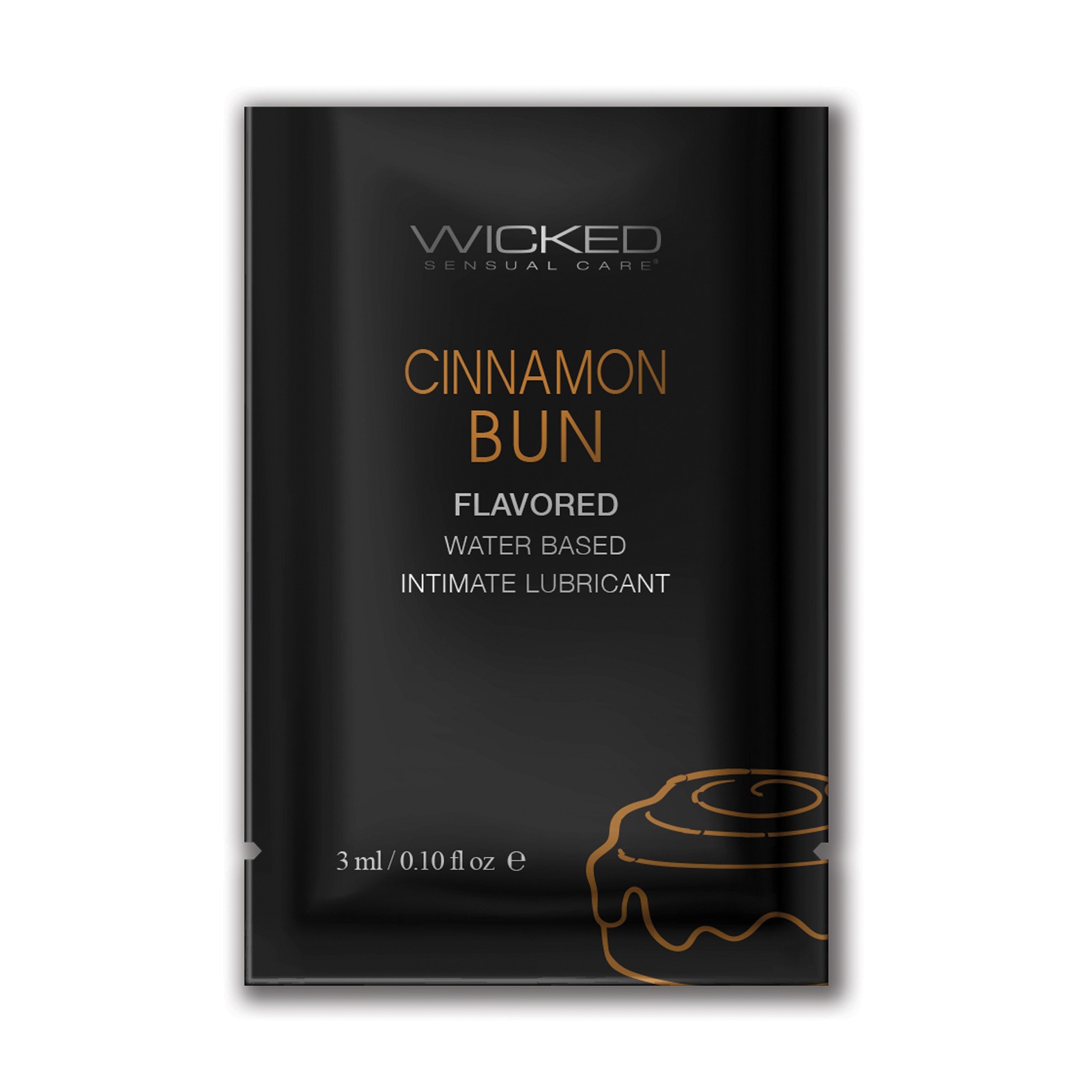 Wicked Aqua Water Based Lubricant - Cinnamon Bun