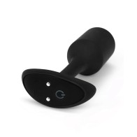 b-Vibe Vibrating Weighted Snug Plug M Black