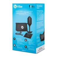 b-Vibe Vibrating Weighted Snug Plug XL in Black