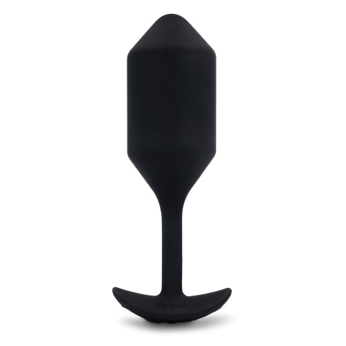 b-Vibe Vibrating Weighted Snug Plug XL in Black