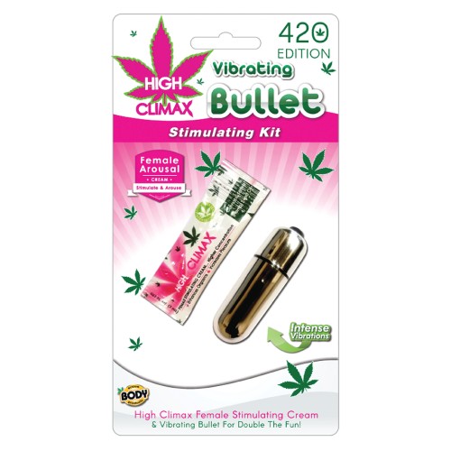 High Climax Vibrating Bullet with Hemp Oil