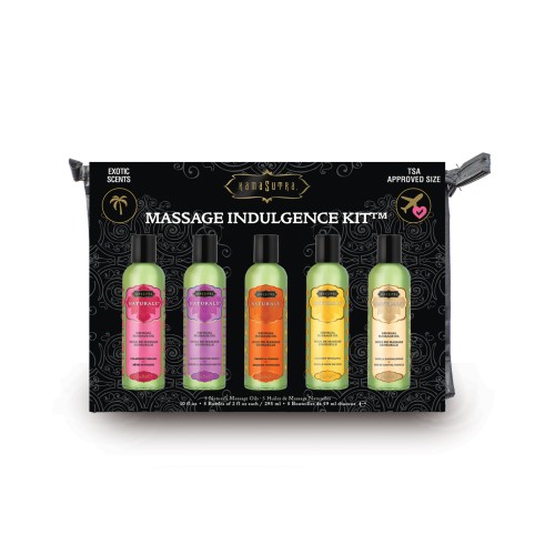 Kama Sutra Naturals Kit de Masaje - Indulge Tus Sentidos