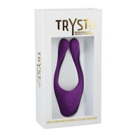 Tryst V2 Bendable Massager with Remote - Purple