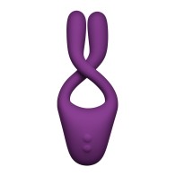 Tryst V2 Bendable Massager with Remote - Purple