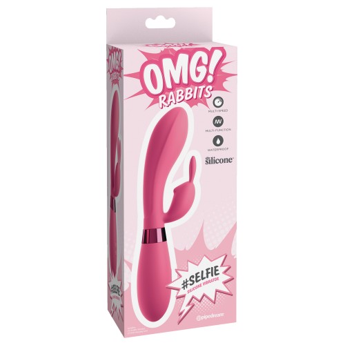 OMG! Rabbits Selfie Pink Vibrator