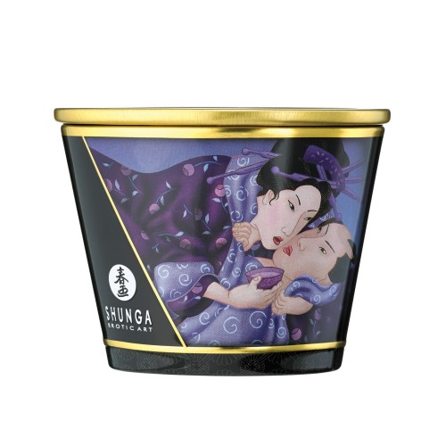 Shunga Exotic Fruits Massage Candle for Relaxation