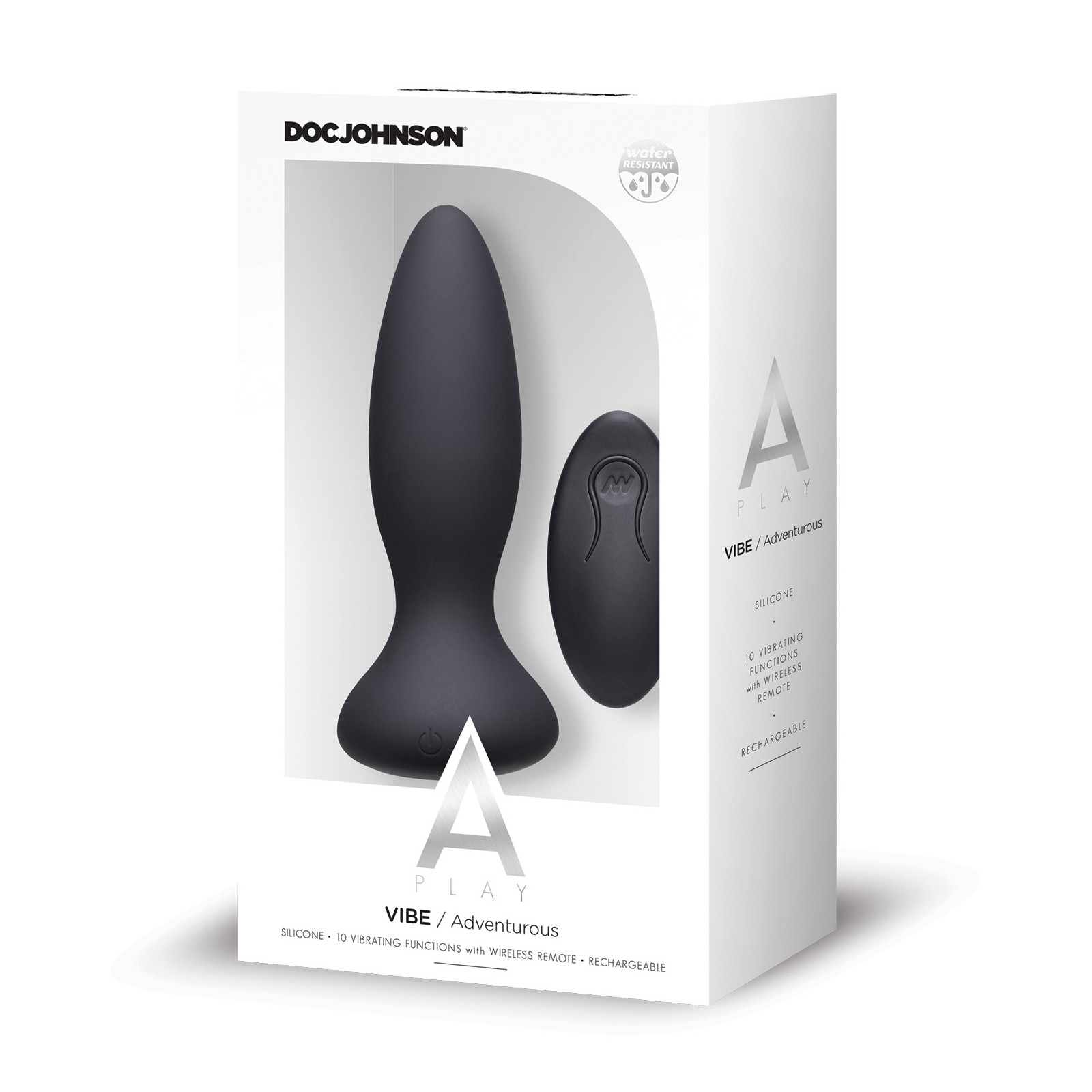 A Play Rechargeable Silicone Anal Plug