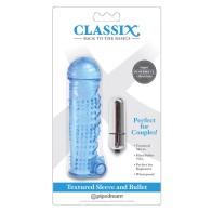 Classix Textured Sleeve & Bullet - Versatile Pleasure