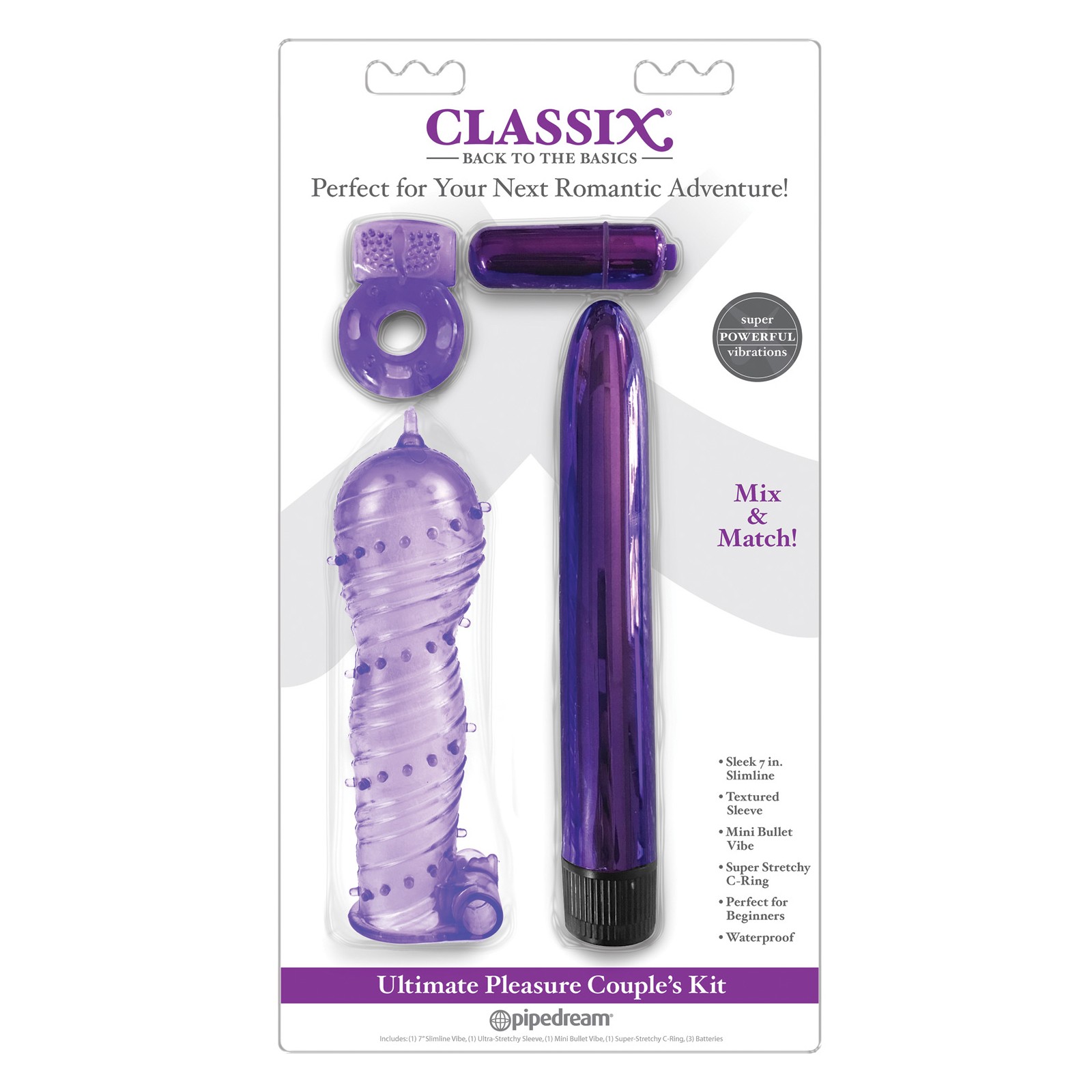 Ultimate Pleasure Couples Kit for Exciting Variety