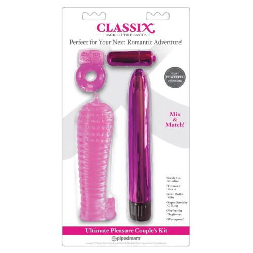 Kit de Placer Ultimo para Parejas Classix Rosa