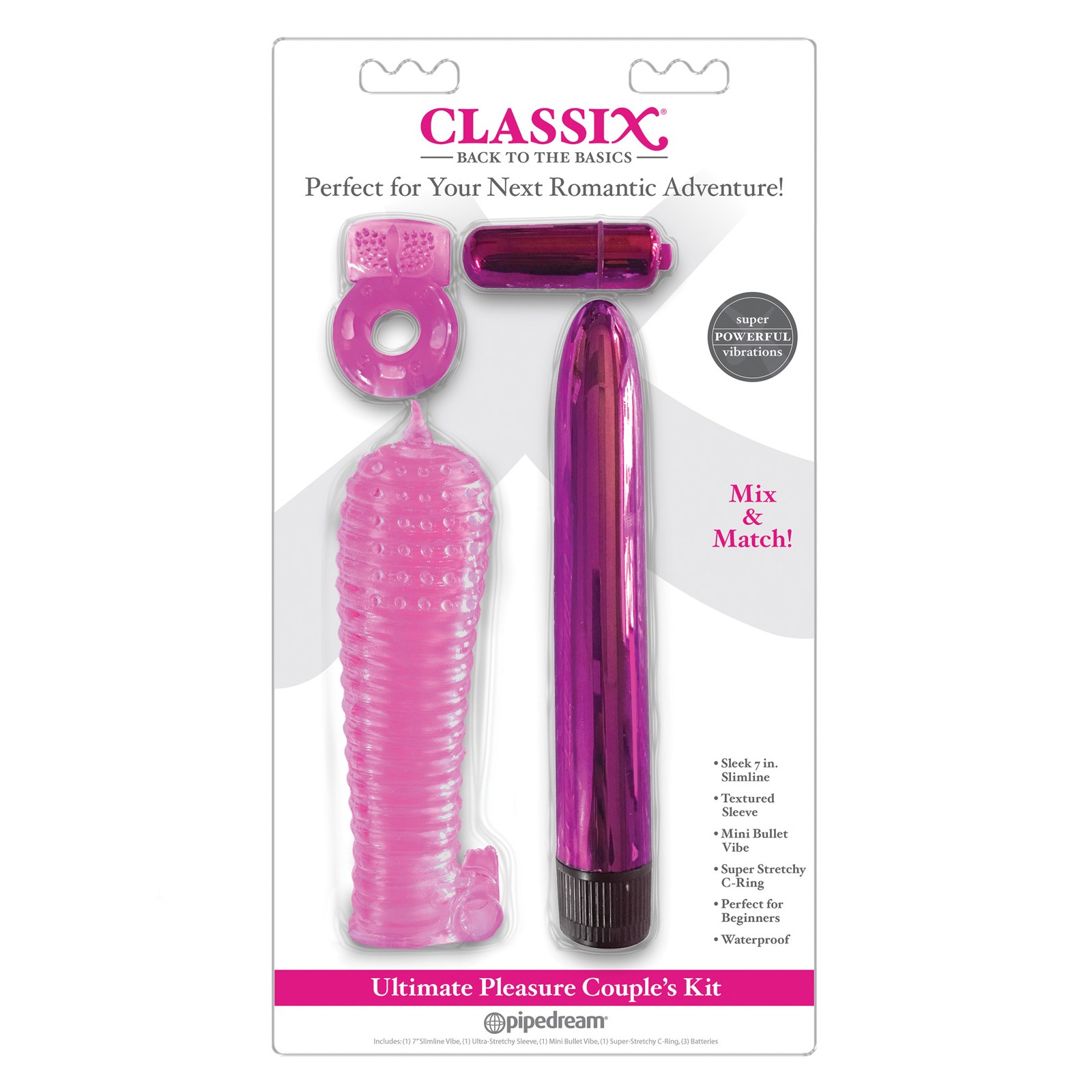 Kit de Placer Ultimo para Parejas Classix Rosa