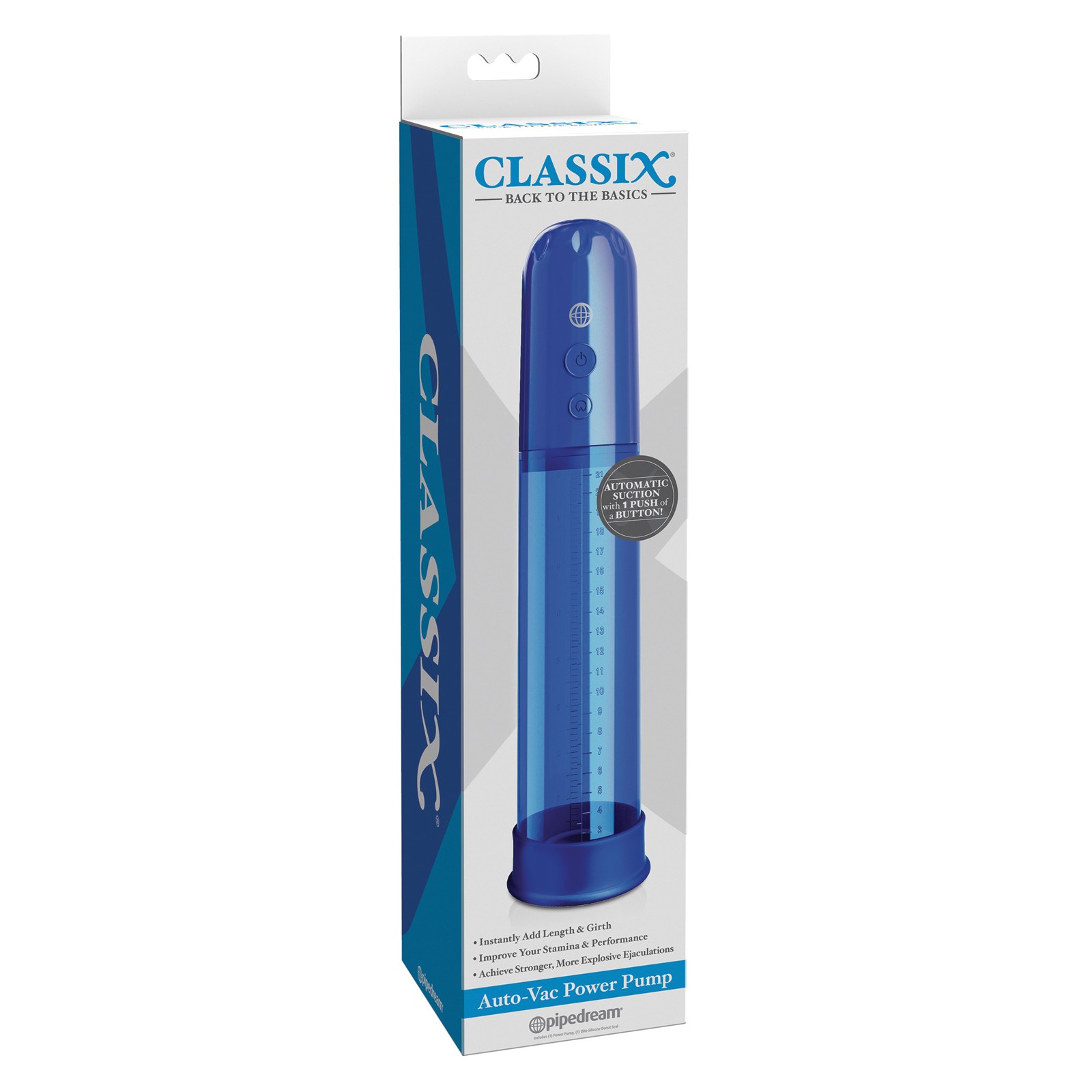 Classix Auto Vac Power Pump - Azul