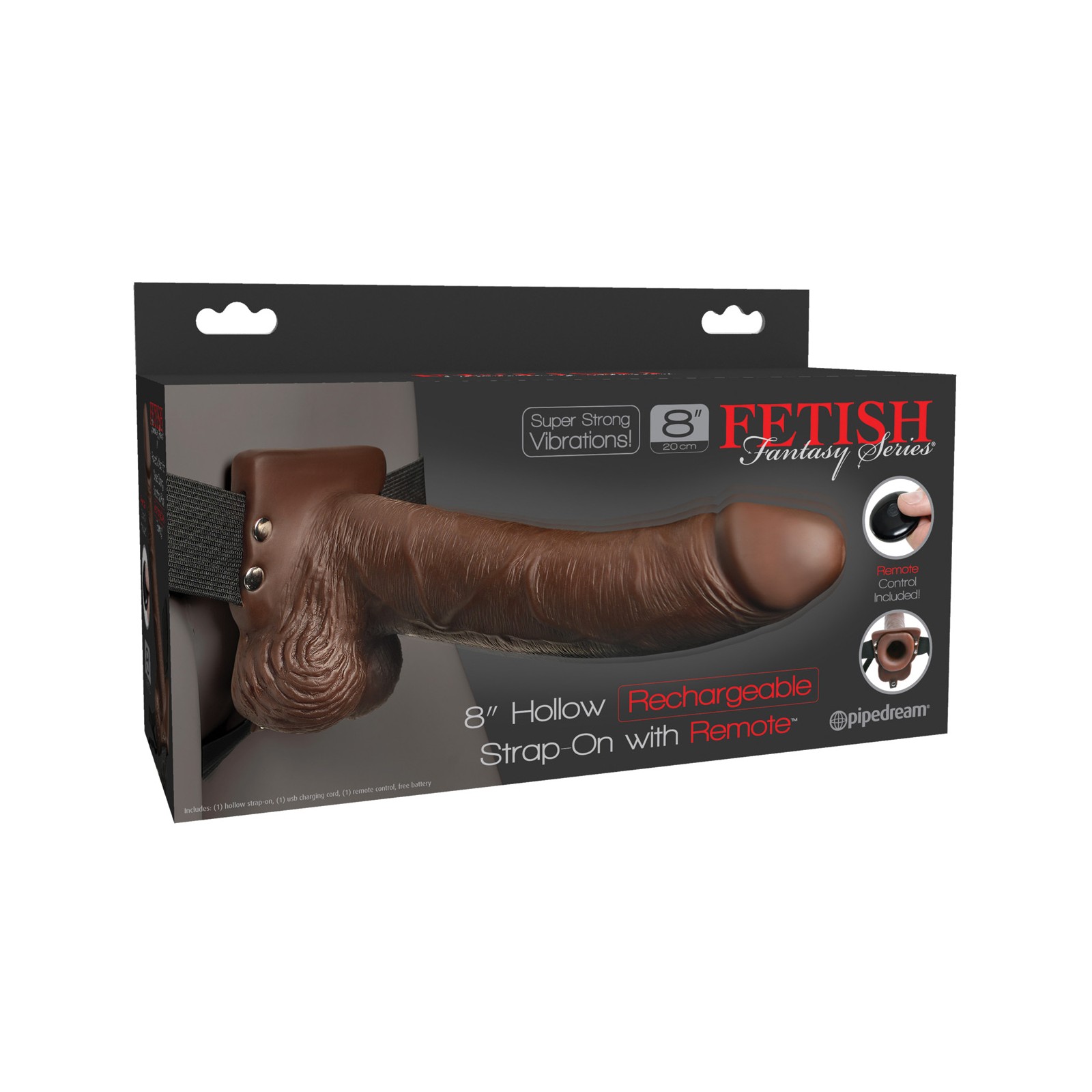 Fetish Fantasy Hollow Strap-On with Remote