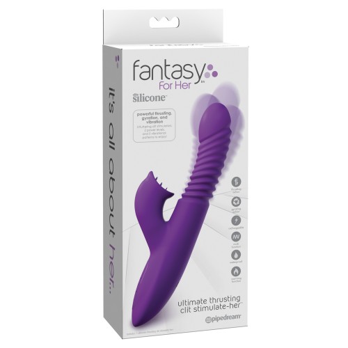 Estimulador Clitoral Thrusting - Purple