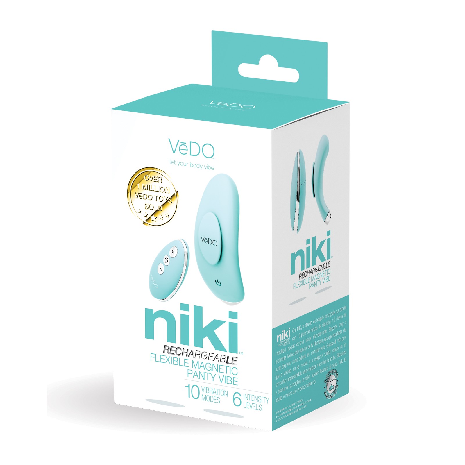 VeDO Niki Vibrador Recargable para Panty