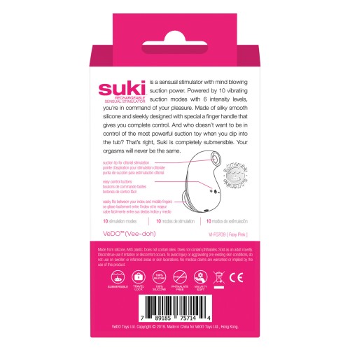 VeDO Suki Rechargeable Vibrating Sucker - Ultimate Pleasure