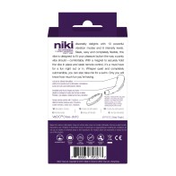 VeDO Niki Vibrador Panty Recargable Púrpura Profundo