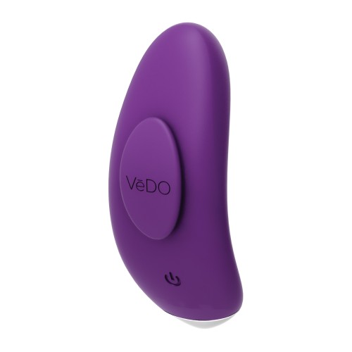 VeDO Niki Vibrador Panty Recargable Púrpura Profundo