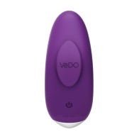 VeDO Niki Vibrador Panty Recargable Púrpura Profundo