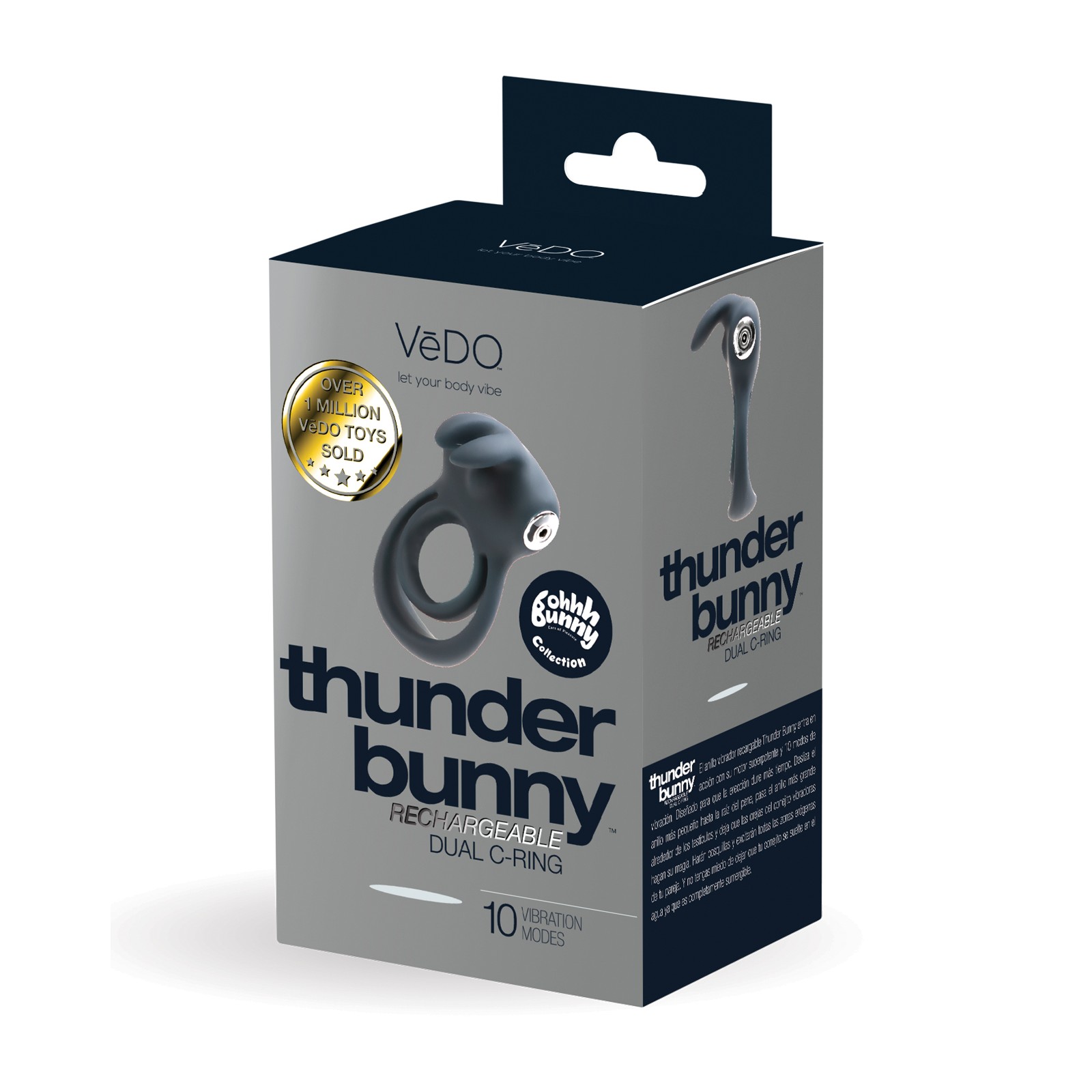 VeDO Thunder Bunny Rechargeable Dual Ring