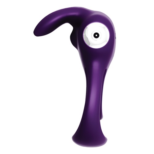 VeDO Thunder Bunny Rechargeable Dual Ring - Perfectly Purple - Intimate Fun