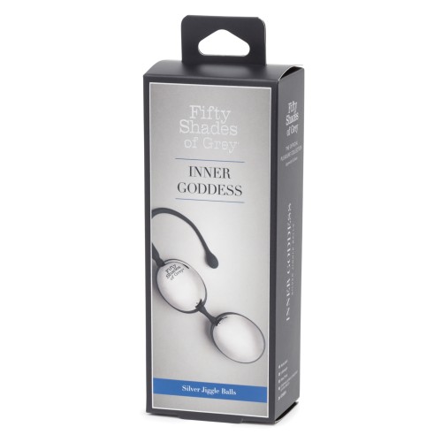 Fifty Shades of Grey Inner Goddess Silver Jiggle Balls - 67g