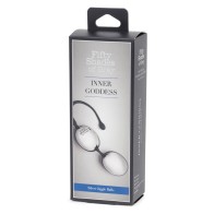 Fifty Shades of Grey Inner Goddess Silver Jiggle Balls - 67g