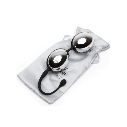 Fifty Shades of Grey Inner Goddess Silver Jiggle Balls - 67g