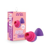 Vibrador Blush Aria Lengua Flutter Púrpura