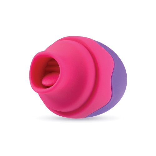 Vibrador Blush Aria Lengua Flutter Púrpura