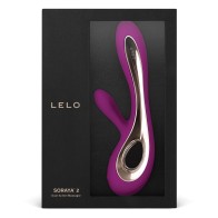 LELO Soraya 2 Rosa Profundo Vibrador de Conejito de Lujo