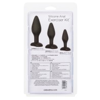 Kit de Ejercitador Anal de Silicona para Juego Seguro