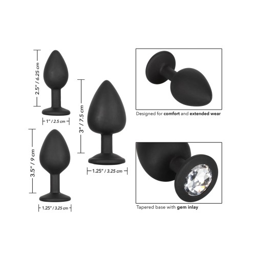 Silicone Gem Anal Kit for Thrilling Pleasure