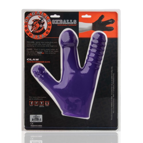 Oxballs Claw Glove Eggplant