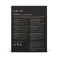 LELO Sona 2 Clitoral Stimulation Device - Black