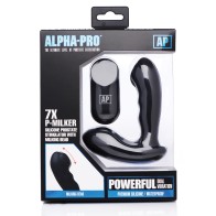 Alpha Pro 7x P-Milker Prostate Stimulator - Black