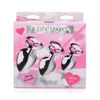 Booty Sparks Heart Gem Anal Plug Set