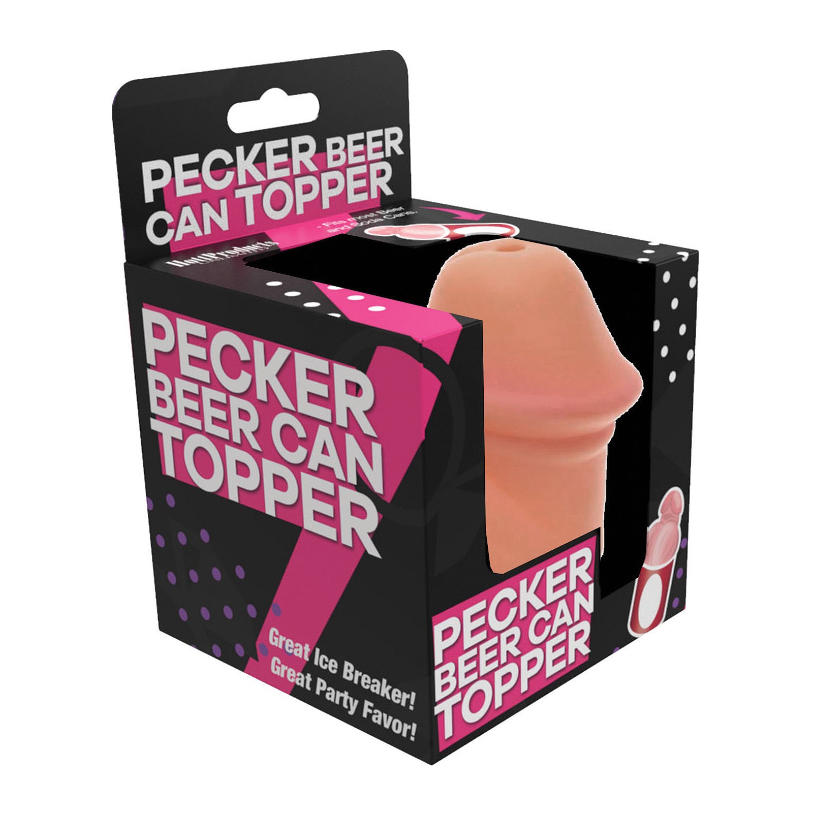 Funny Pecker Beer Can Topper for Parties