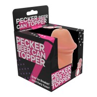 Funny Pecker Beer Can Topper for Parties